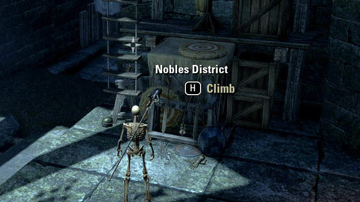 Nobles Districtへの梯子