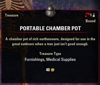 portable chamber pot